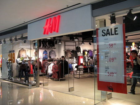 evenement chez h&m