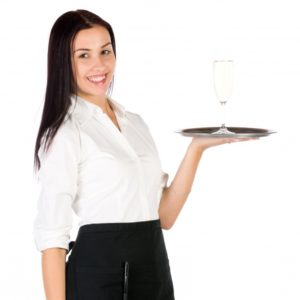 majordome pour une réception