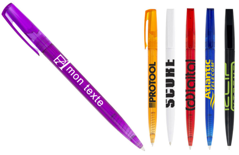 C’est un outil de promotion marketing, le stylo est un moyen de communication par excellence