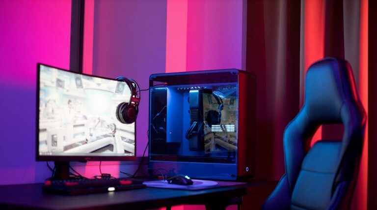 écran de gamer