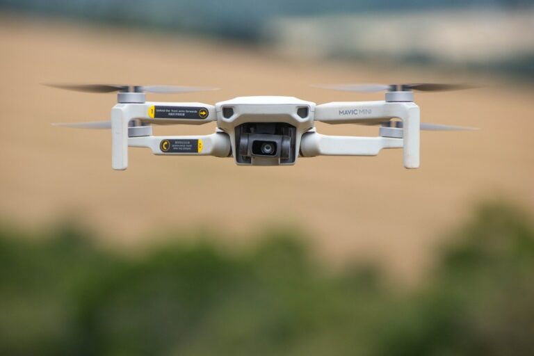 caméra sur le drone