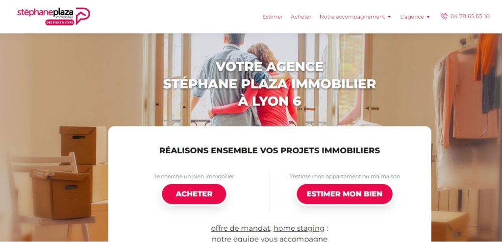 L'Agence Immobilière Stéphane Plaza Immobilier Lyon 6